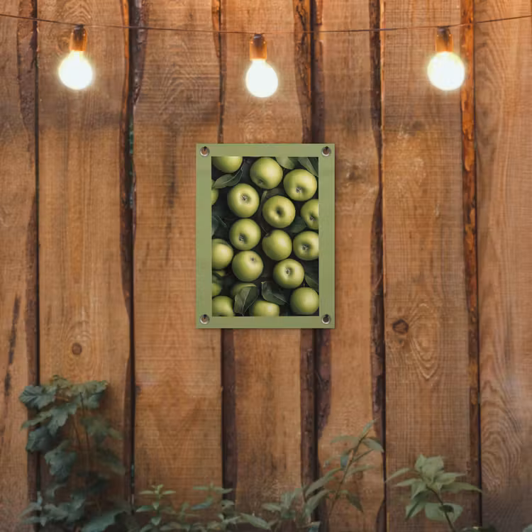 Tuinposter - Appels - Groen - bladeren — 2