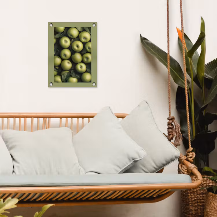 Tuinposter - Appels - Groen - bladeren — 5