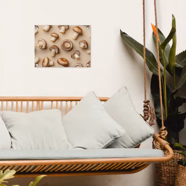 Tuinposter - Champignons Beige — 5