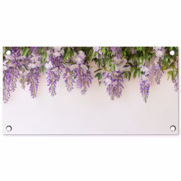 Tuinposter - Blauwe regen - Bloemen - Paars — 1