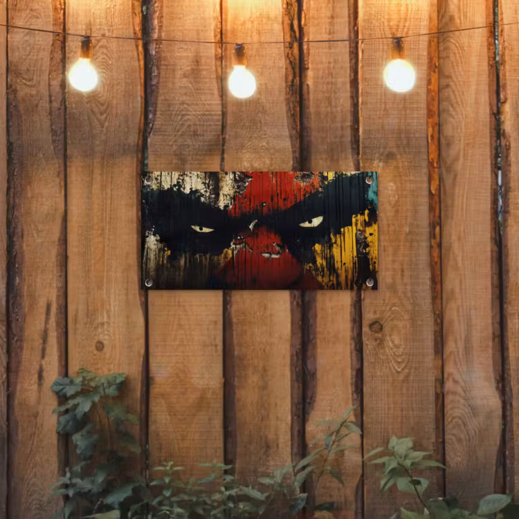 Tuinposter - Graffiti - Ogen - Abstract — 2