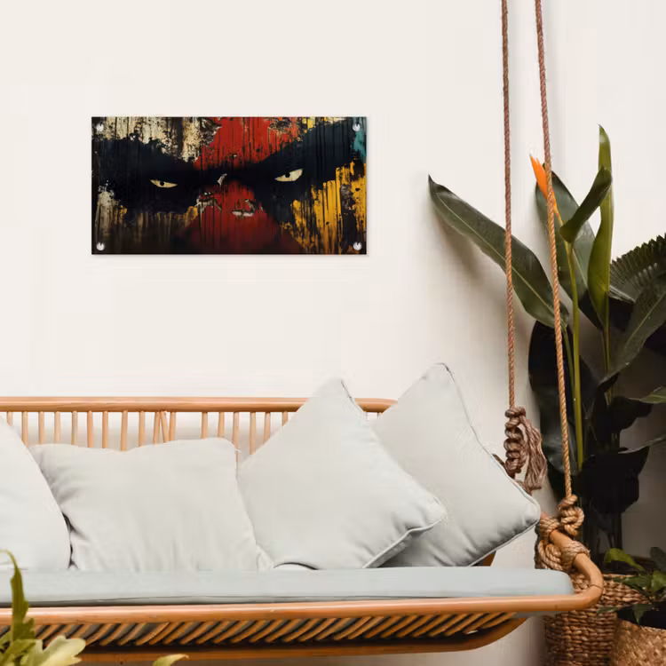 Tuinposter - Graffiti - Ogen - Abstract — 5