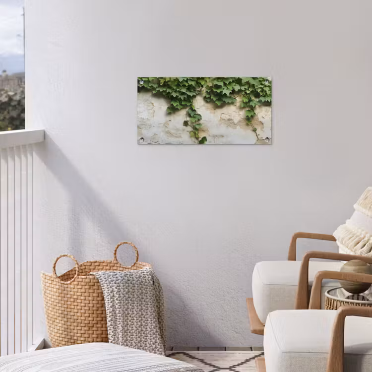 Tuinposter - Klimop - Muur - Groen — 3