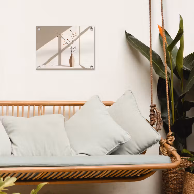 Tuinposter - Vaas - Takken - Bessen - Minimalistisch — 5