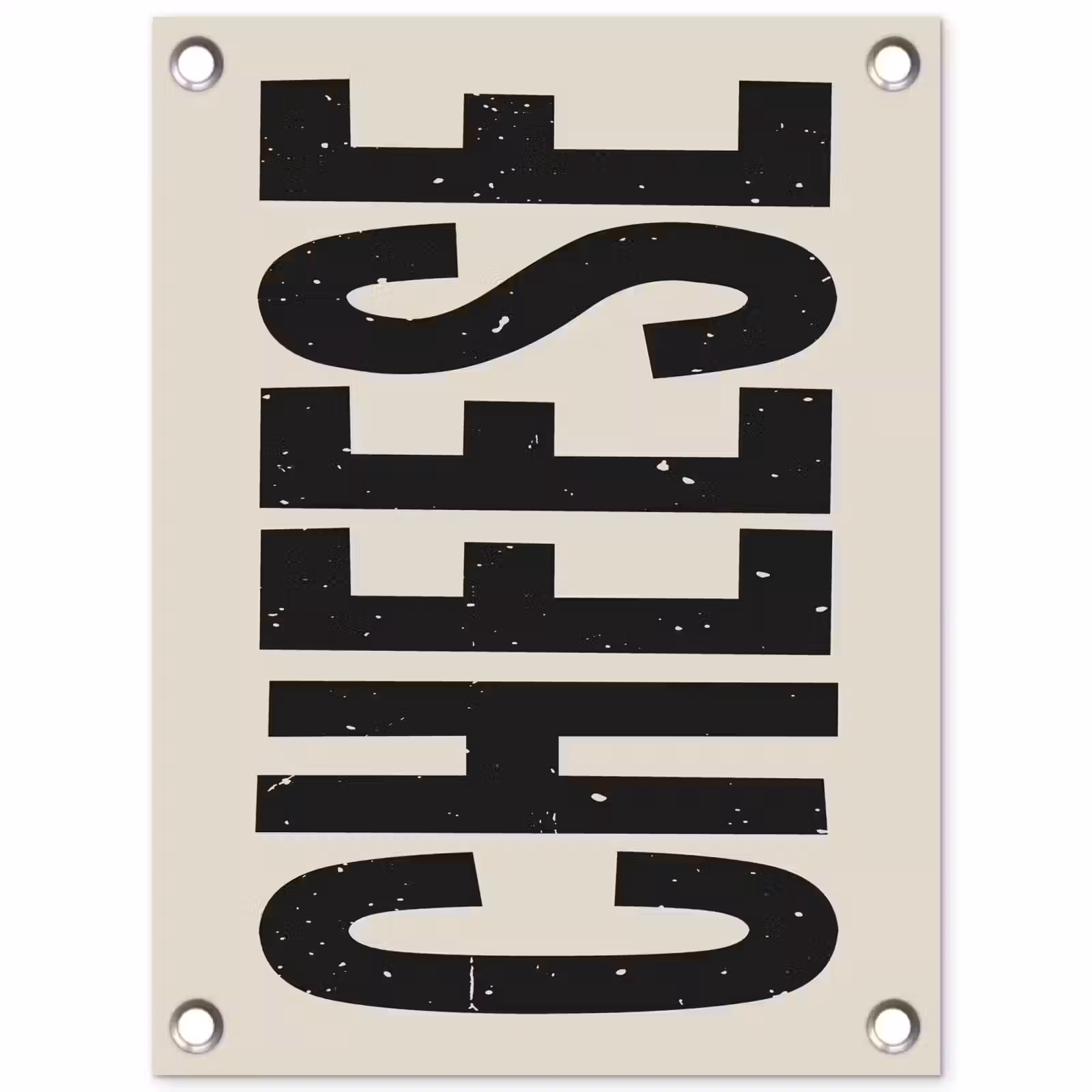 Tuinposter - Kaas - Decoratie - Beige - Cheese — 1