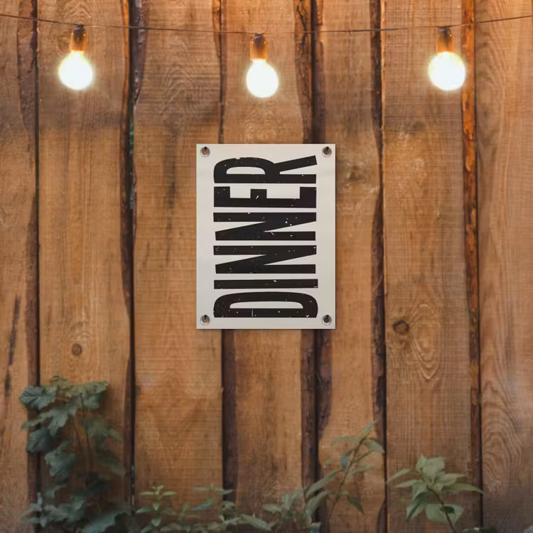Tuinposter - Eten - Vintage - Retro - Japandi — 2