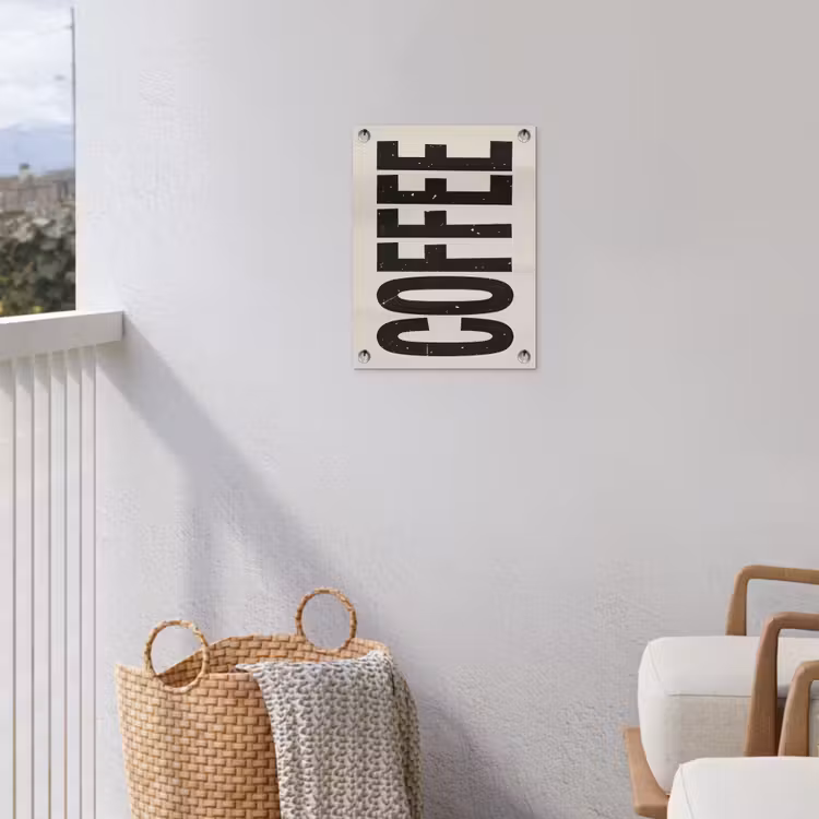 Tuinposter - Japandi - Koffie - Decoratie - Vintage — 3