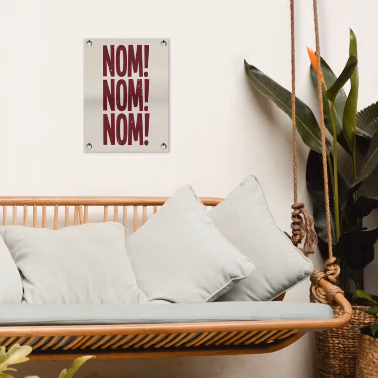 Tuinposter - Rood - Vintage - Decoratie - Japandi — 5