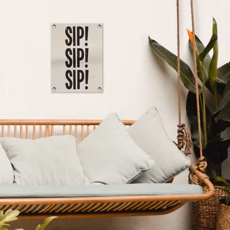 Tuinposter - Japandi - Zwart - Decoratie - Vintage — 5