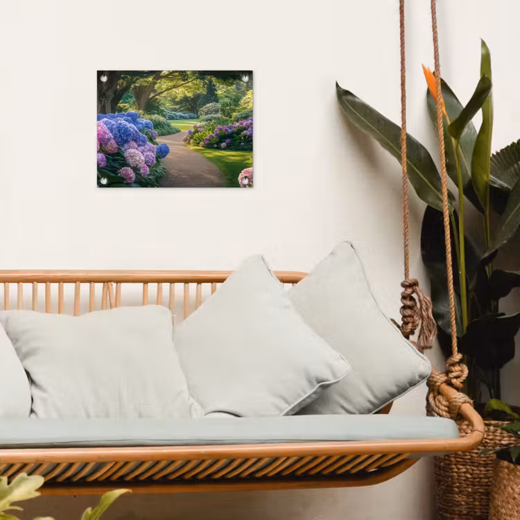 Tuinposter - Hortensia- Park - Pad — 5