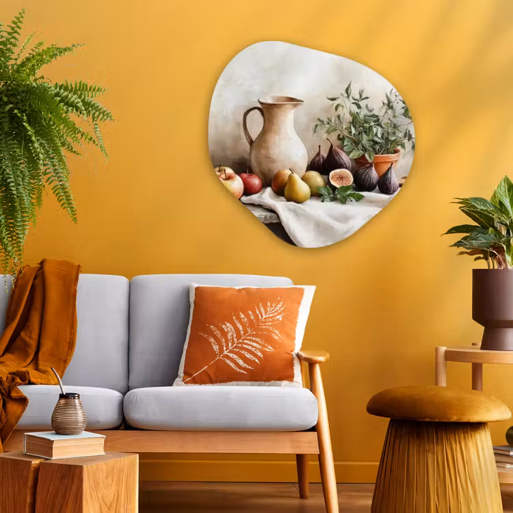 Organisch schilderij - Glas - Fruit - Kruiden - Landelijk — 3