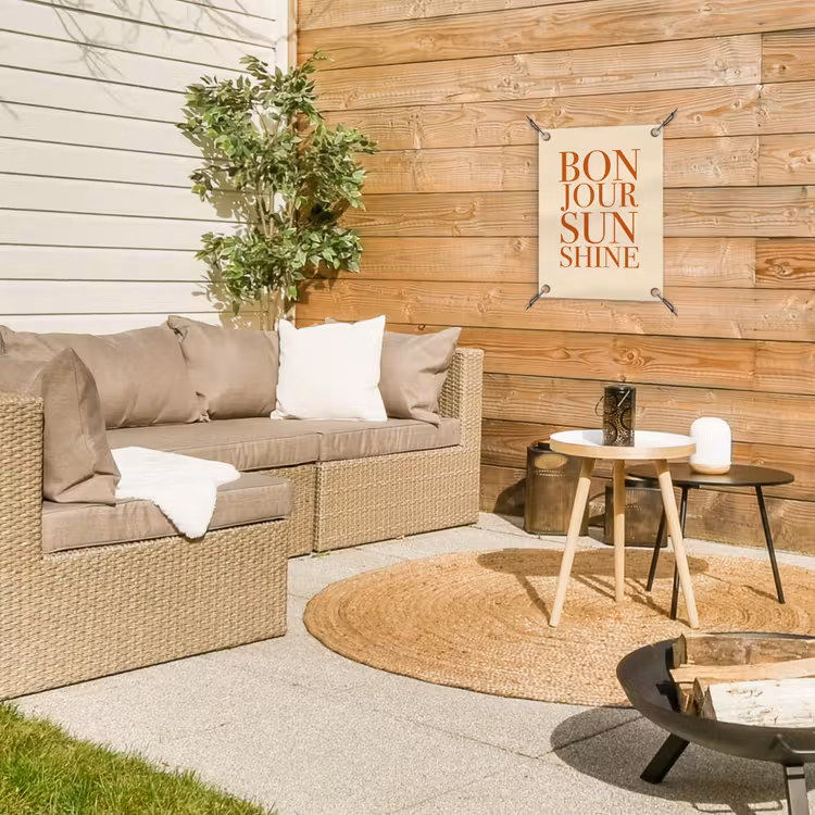 Tuinposter - Bonjour Sunshine — 4