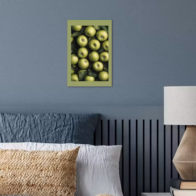 Poster – Appels - Groen - bladeren — 3