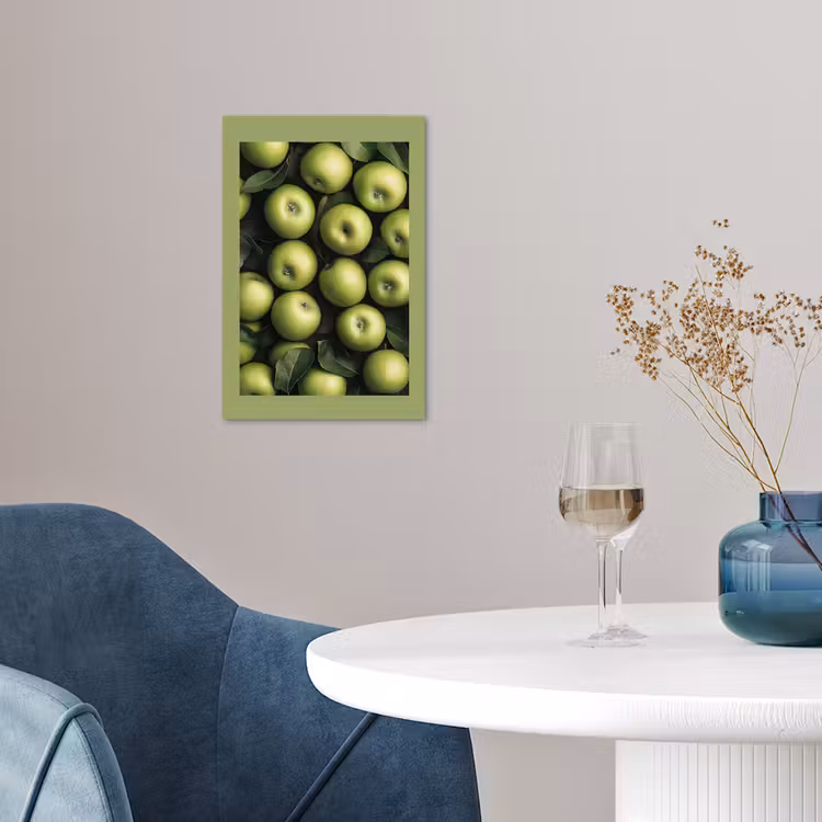 Poster – Appels - Groen - bladeren — 4
