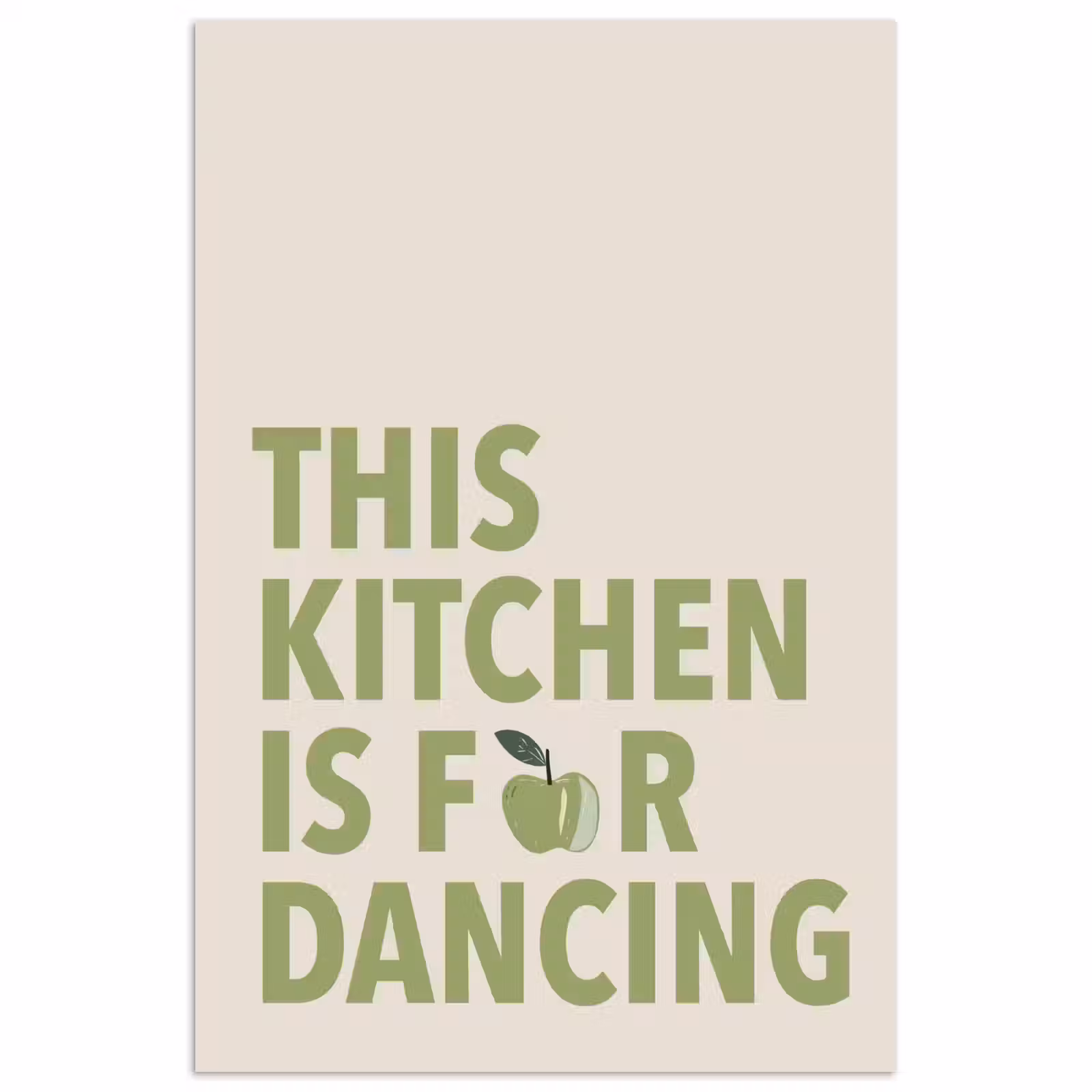 Poster – Quote - Appel - Illustratie — 1
