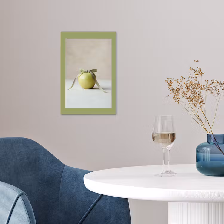 Poster – Groen - Appel - Strikje — 4