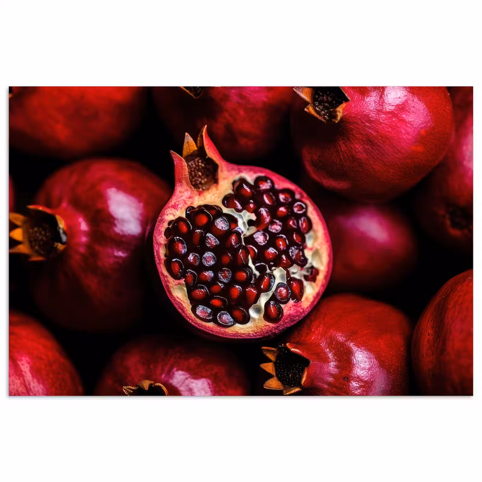 Poster – Granaatappel - Rood - Fruit — 1