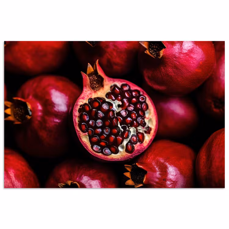 Poster – Granaatappel - Rood - Fruit — 1