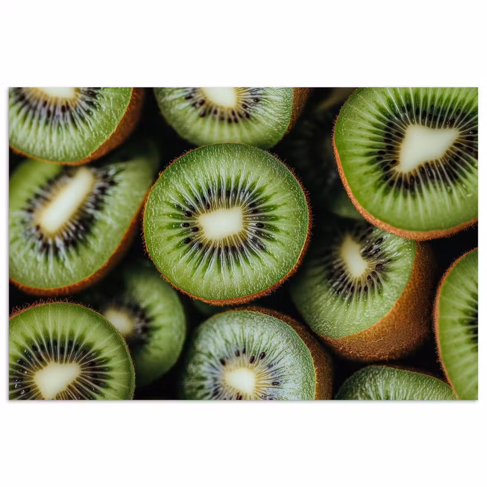 Poster – Kiwi - Fruit - Groen — 1