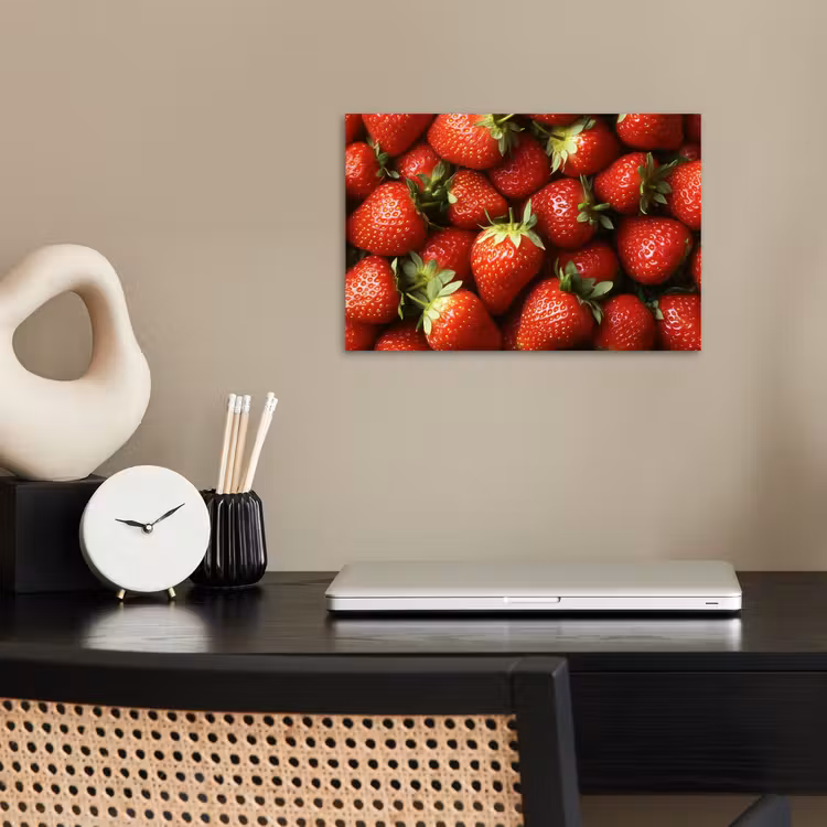 Poster – Aardbei - Fruit - Rood — 2