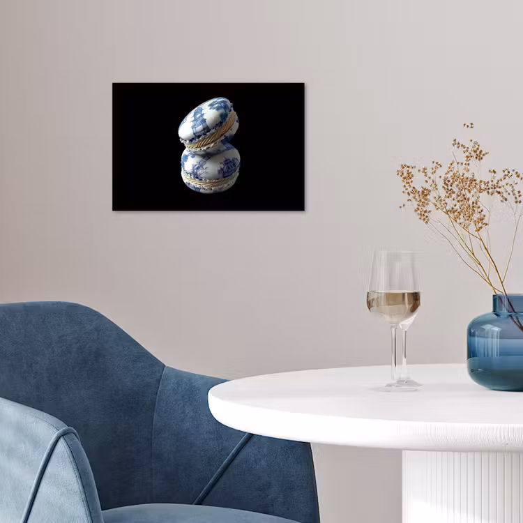 Poster – Eten - Macarons - Delfts blauw - Koekjes — 4
