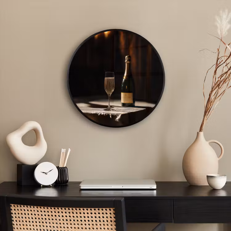Ronde fotolijst - Prosecco - Bubbels - Sfeervol - Drank — 3