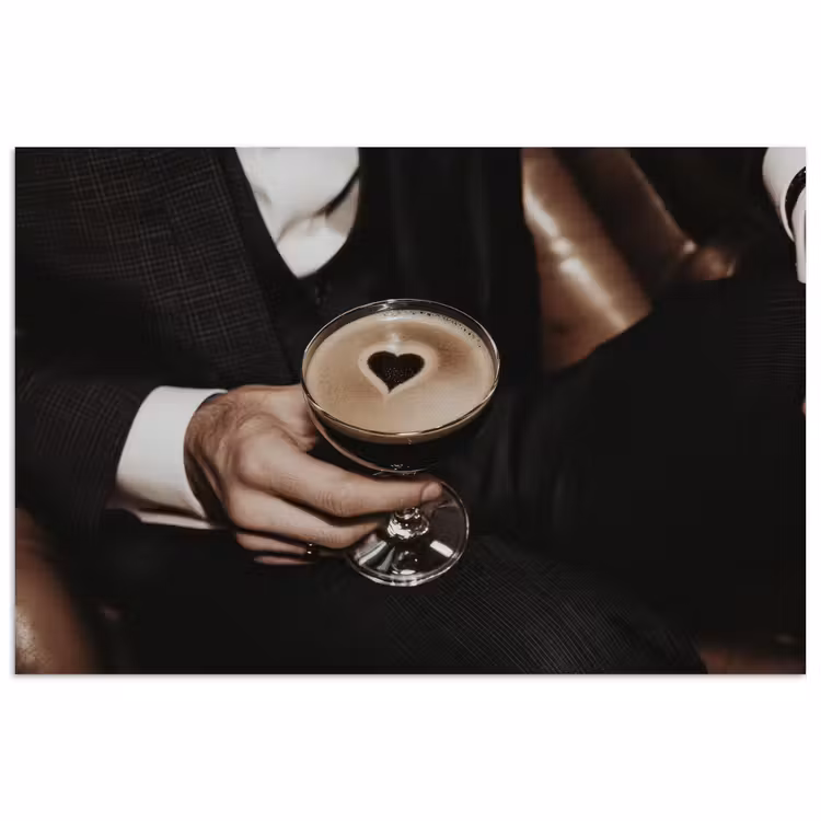 Poster – Hartje - Cocktail - Espresso Martini - Hand — 1