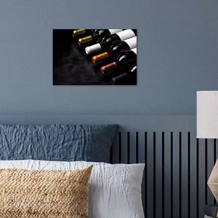 Poster – Wijn - Flessen - Variatie - Smaken — 3