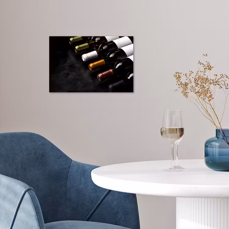 Poster – Wijn - Flessen - Variatie - Smaken — 4