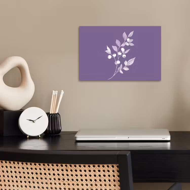 Poster – Tak - Sierlijk - Bladeren - Minimalistisch — 2