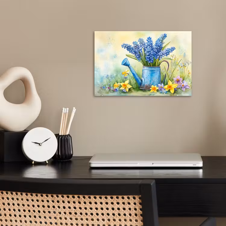 Poster – Gieter - Lavendel - Bloesems — 2