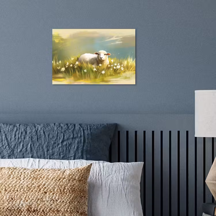 Poster – Schaap - Weide - Groen — 3