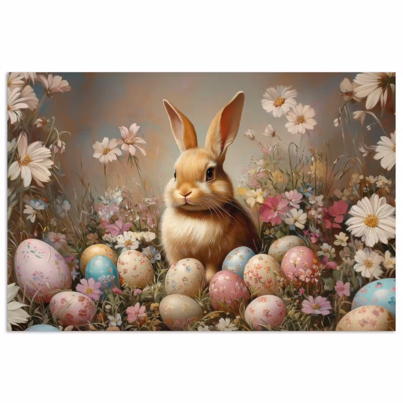 Poster – Paashaas - Lente - Paaseieren — 1