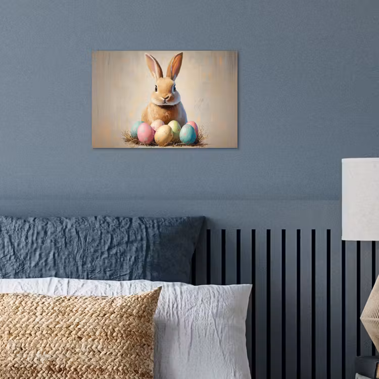 Poster – Paashaas - Pastel - Eieren — 3
