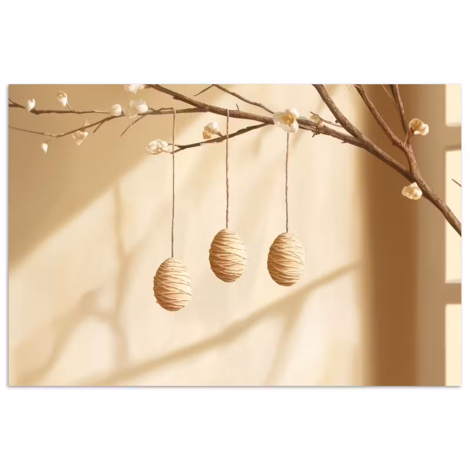 Poster – Beige - Paastak - Eieren — 1