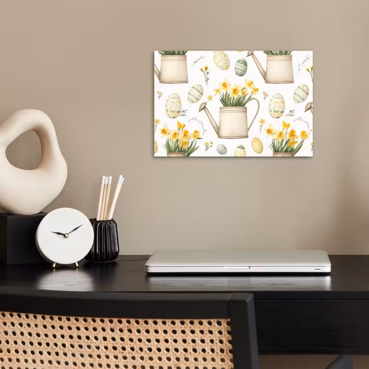 Poster – Gieter - Bloemen - Eieren — 2