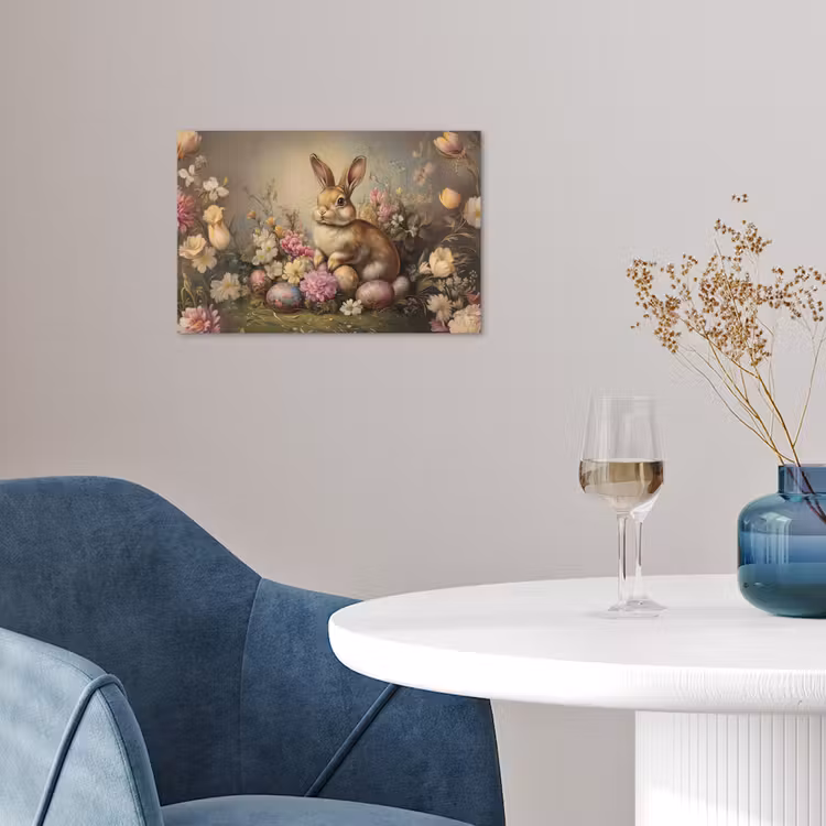 Poster – Haas - Stilleven - Bloemen — 4