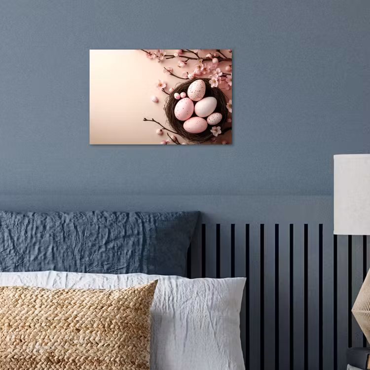 Poster – Roze - Bloesems - Eieren — 3