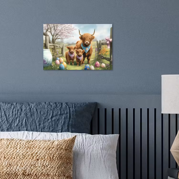 Poster – Schotsehooglanders - Paaseieren - Lente — 3