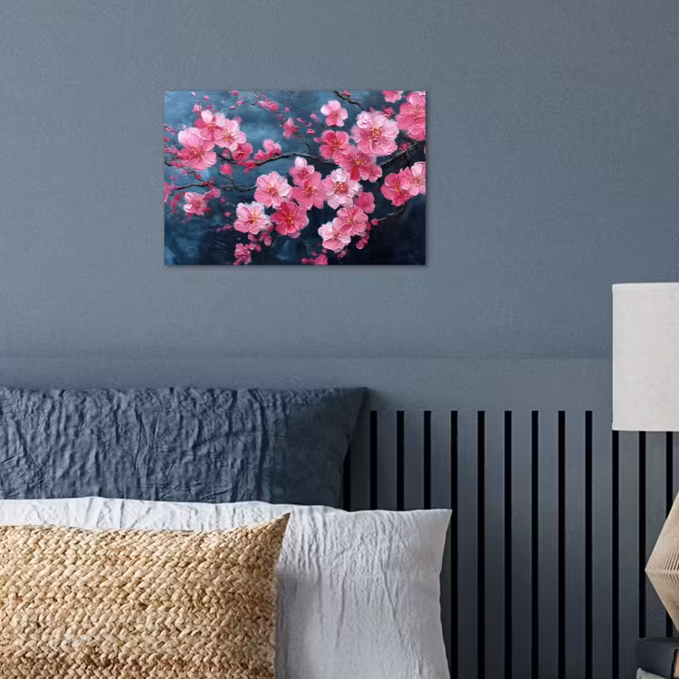 Poster – Bloem - Bloesems - Roze - Abstract — 3