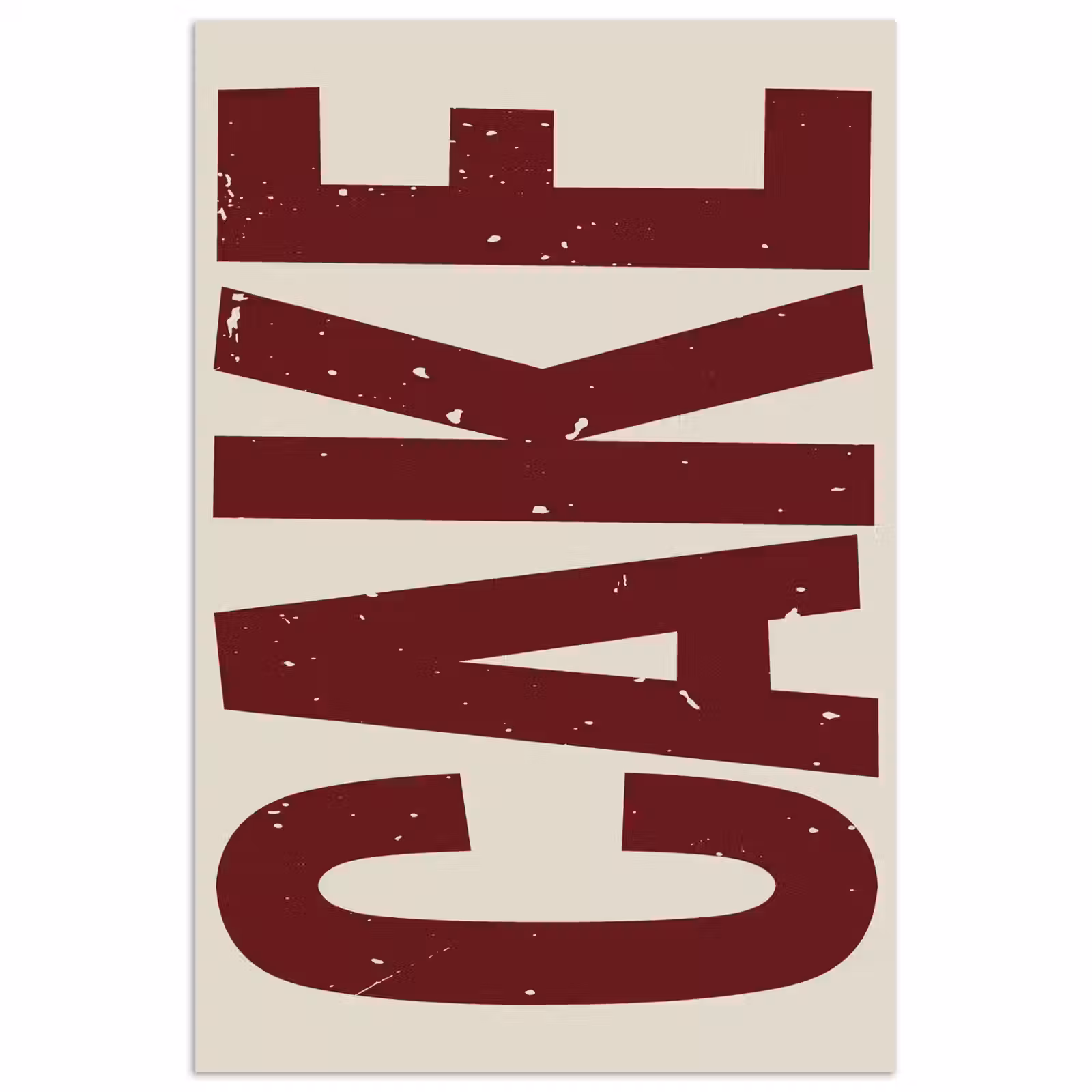 Poster – Red - Cake - Decoratie - Eten — 1