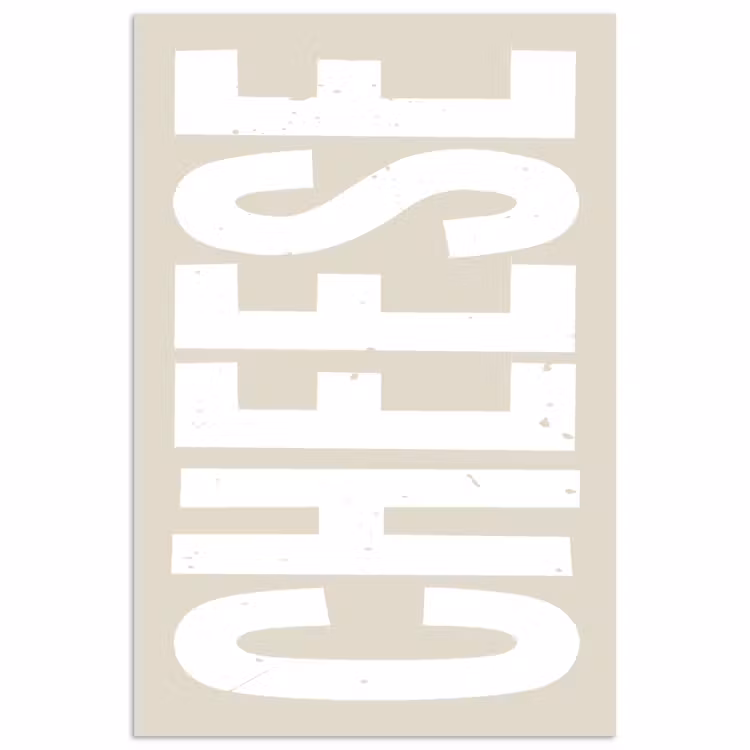 Poster – Food - Japandi - Cheese - Decoratie — 1
