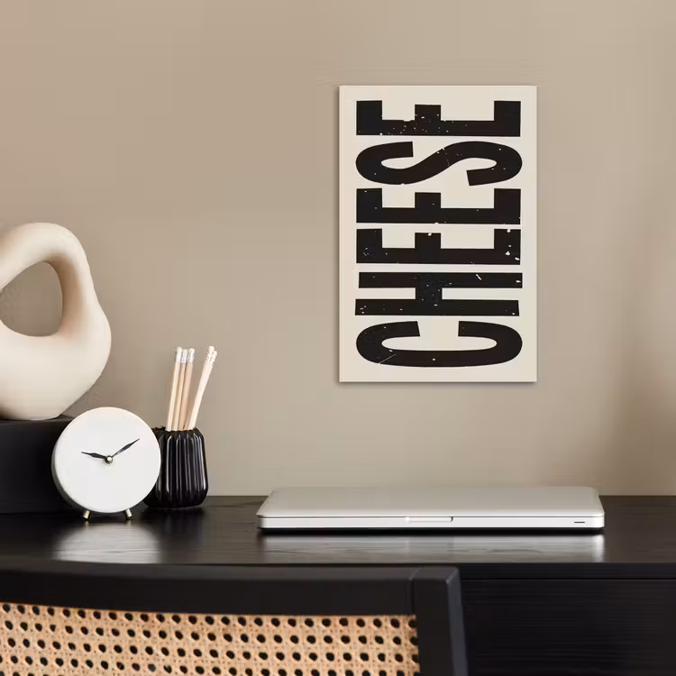 Poster – Kaas - Decoratie - Beige - Cheese — 2