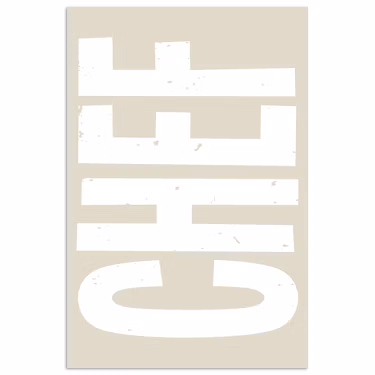 Poster – Wit - Chef - Decoratie - Japandi — 1