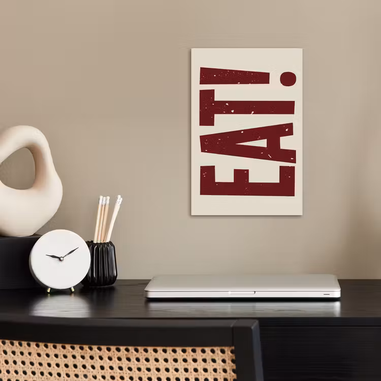 Poster – Red - Eten - Vintage - Decoratie — 2