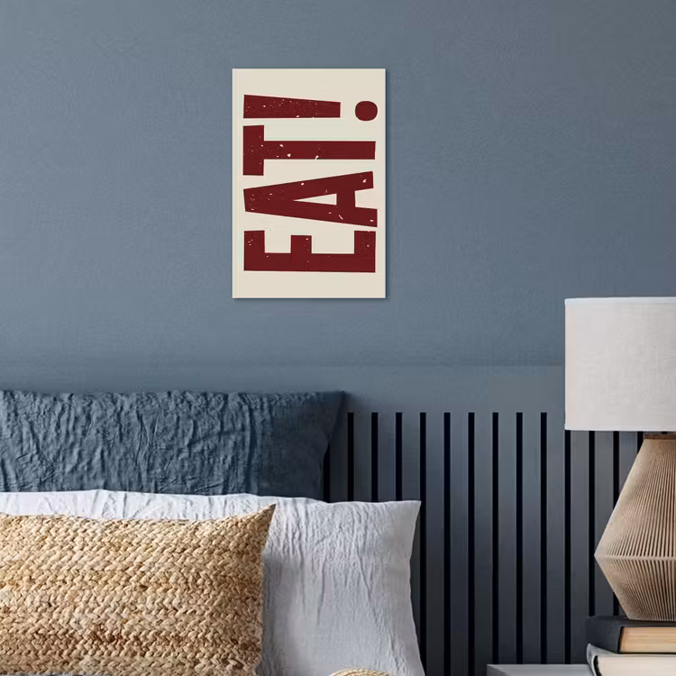 Poster – Red - Eten - Vintage - Decoratie — 3