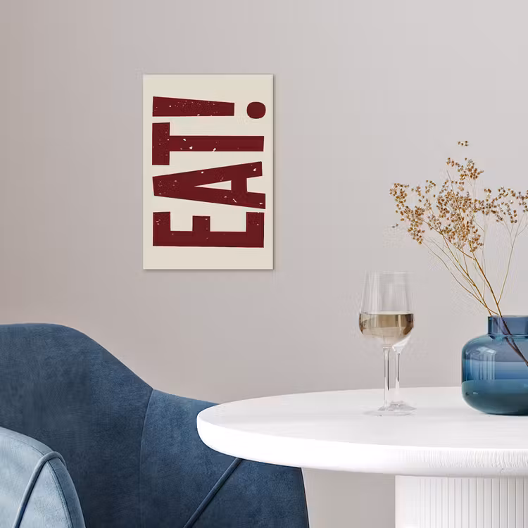 Poster – Red - Eten - Vintage - Decoratie — 4
