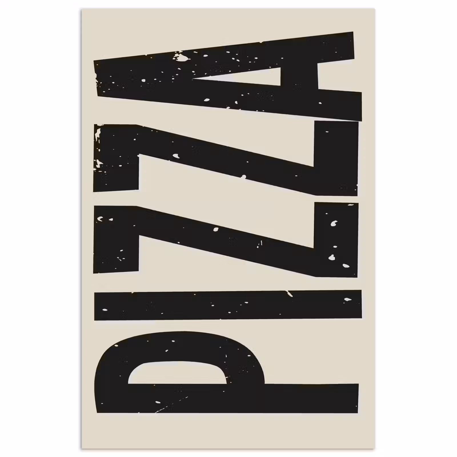 Poster – Pizza - Decoratie - Japandi - Vintage — 1