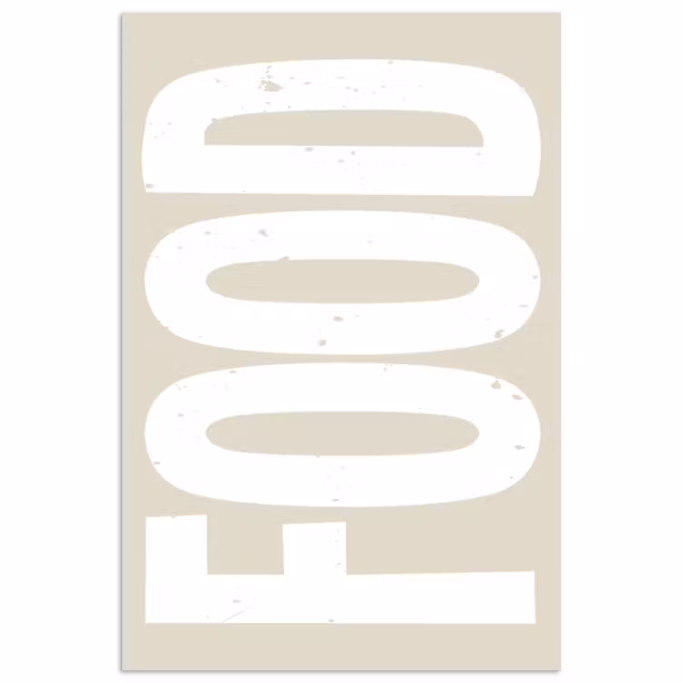 Poster – Food - Eten - Decoratie - Japandi — 1