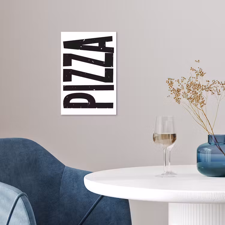 Poster – Pizza - Japandi - Decoratie - Vintage — 4